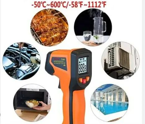 Termômetro Digital Industrial -50 A 600°c Temperatura, medir, Brinde Pilhas - Foto 3