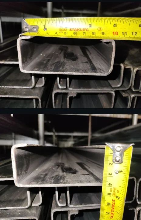 VIGA U ENREJECIDA 4" X 40 X #2,65