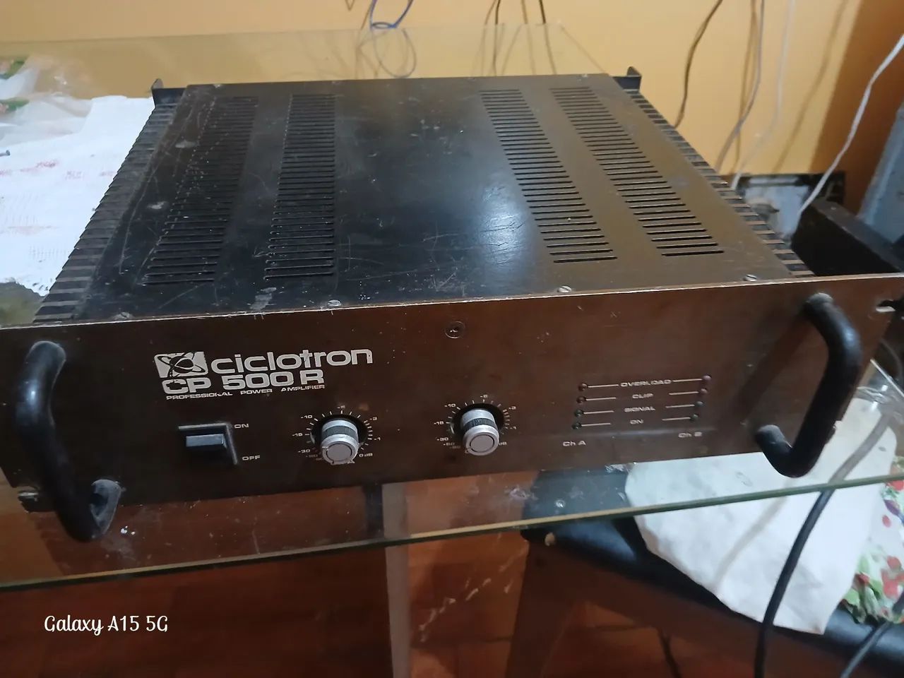 Amplificador Ciclotrom CP 500 R - Foto 4