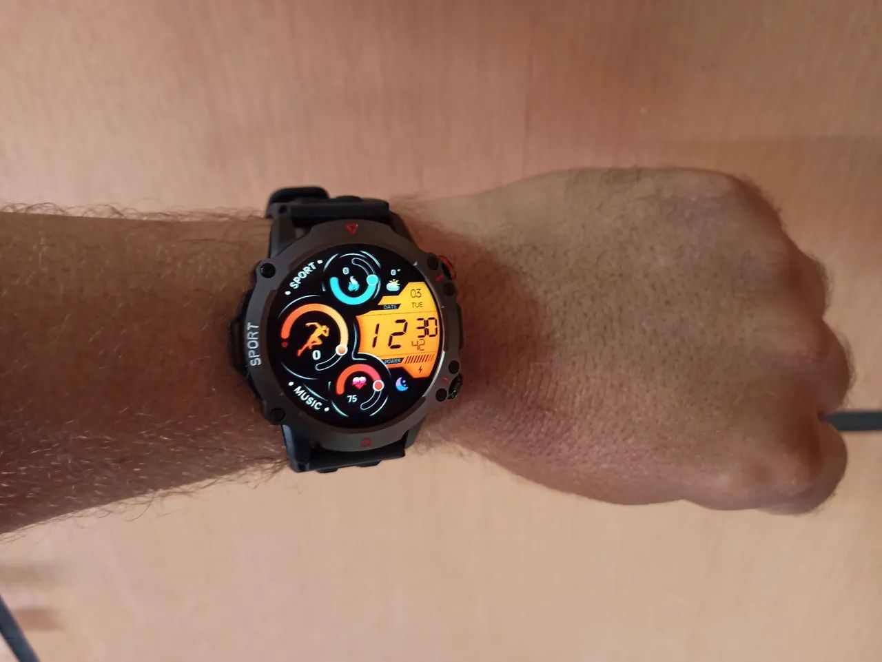 Smartwatch LEMFO TF10 AMOLED 1,53" IP67 - Foto 5