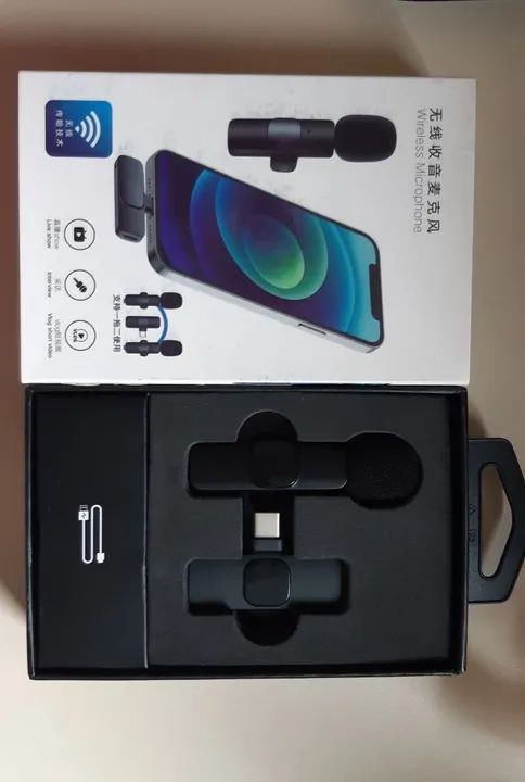 MIRCOFONE LAPELA SEM FIO  - Foto 2