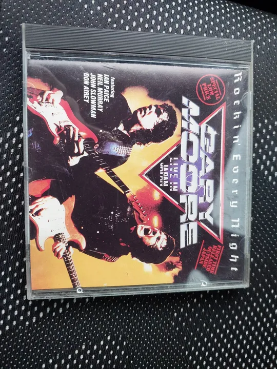 CD Gary Moore - Live in Japan raro só venda não troco por nada
