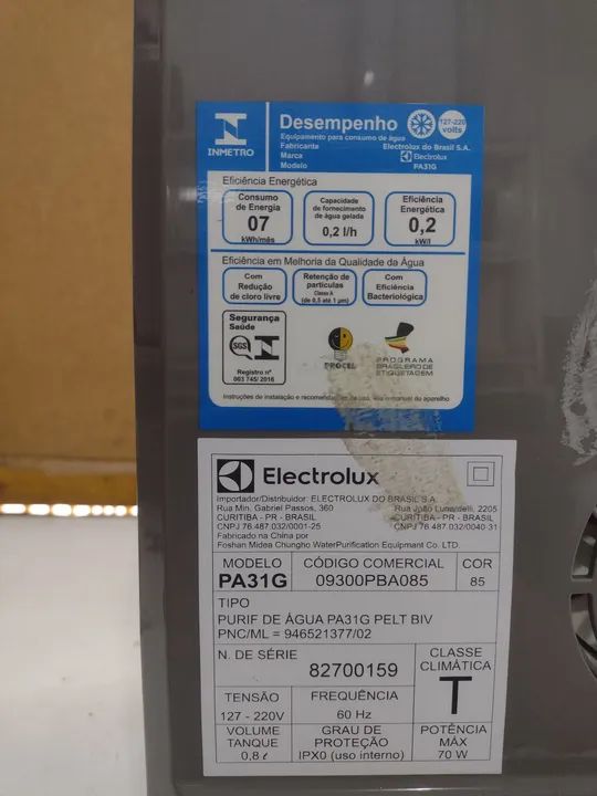 Purificador de água Electrolux  - Foto 5