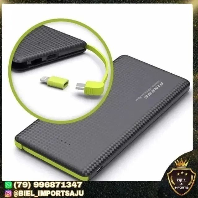 Carregador Portátil Turbo Power Bank 10000mah e 20000mah 100% Original ( Super Promocao) - Foto 2
