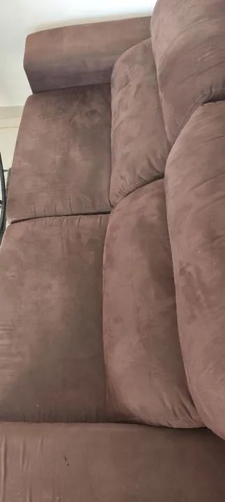 Sofá retrátil e reclinável com chaise - Foto 2