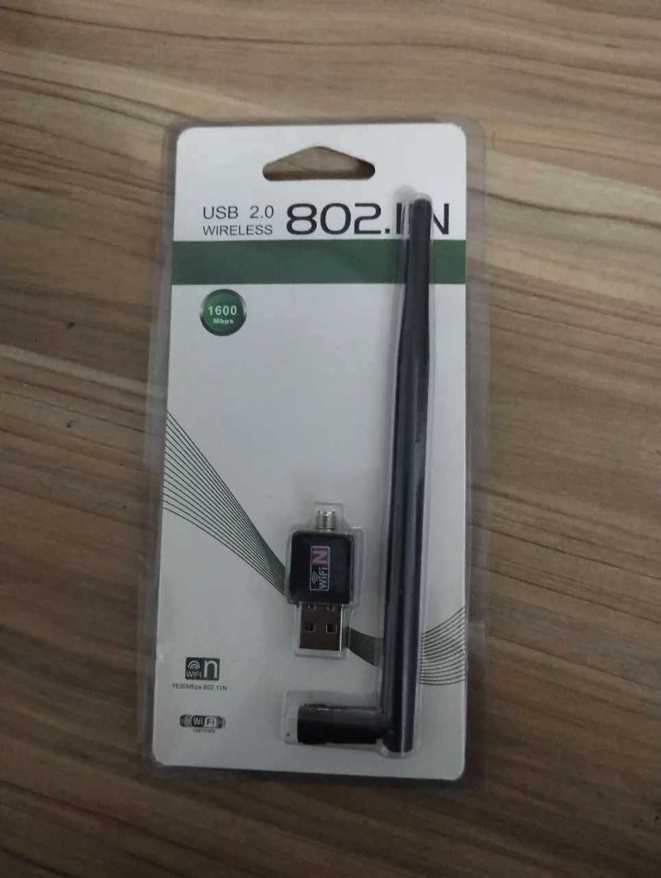 Adaptador Wi-Fi USB 2.0 802.11N 1600Mbps