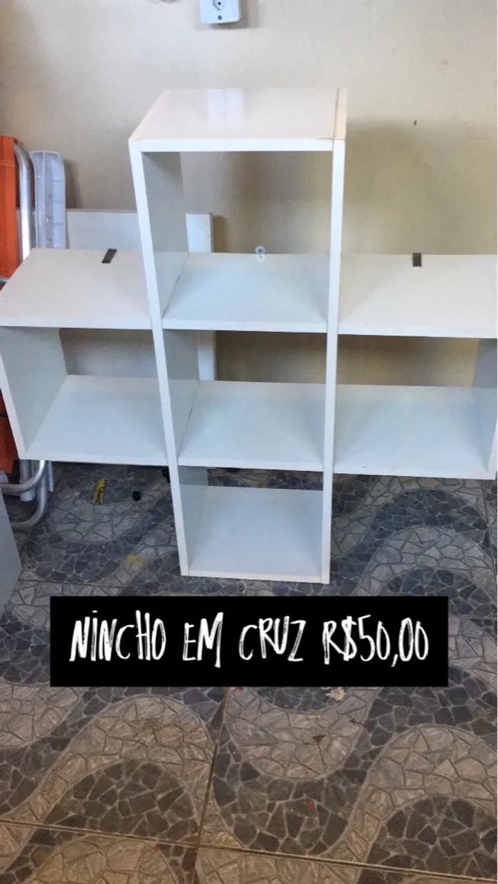 Nichos em Cruz - Organização e Design