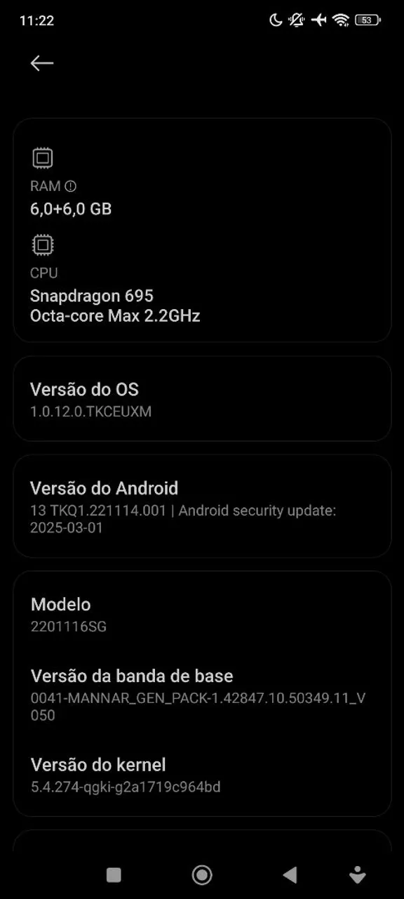 Redmi 11 pro 5G