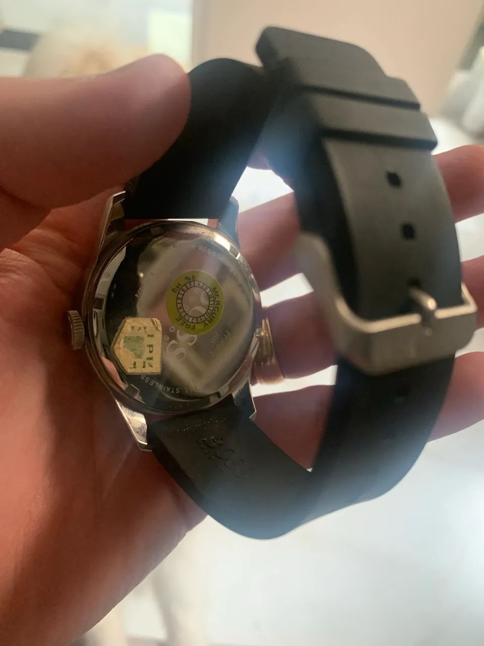Relógio Hugo Boss Borracha Masculino  - Foto 2