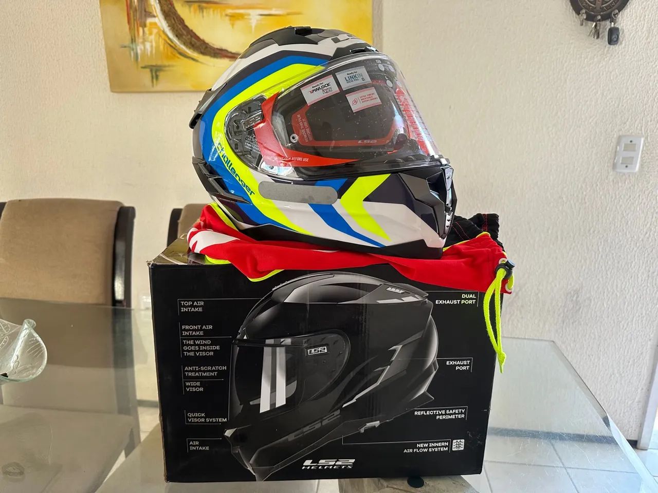 Capacete LS2 Challenger - Foto 6