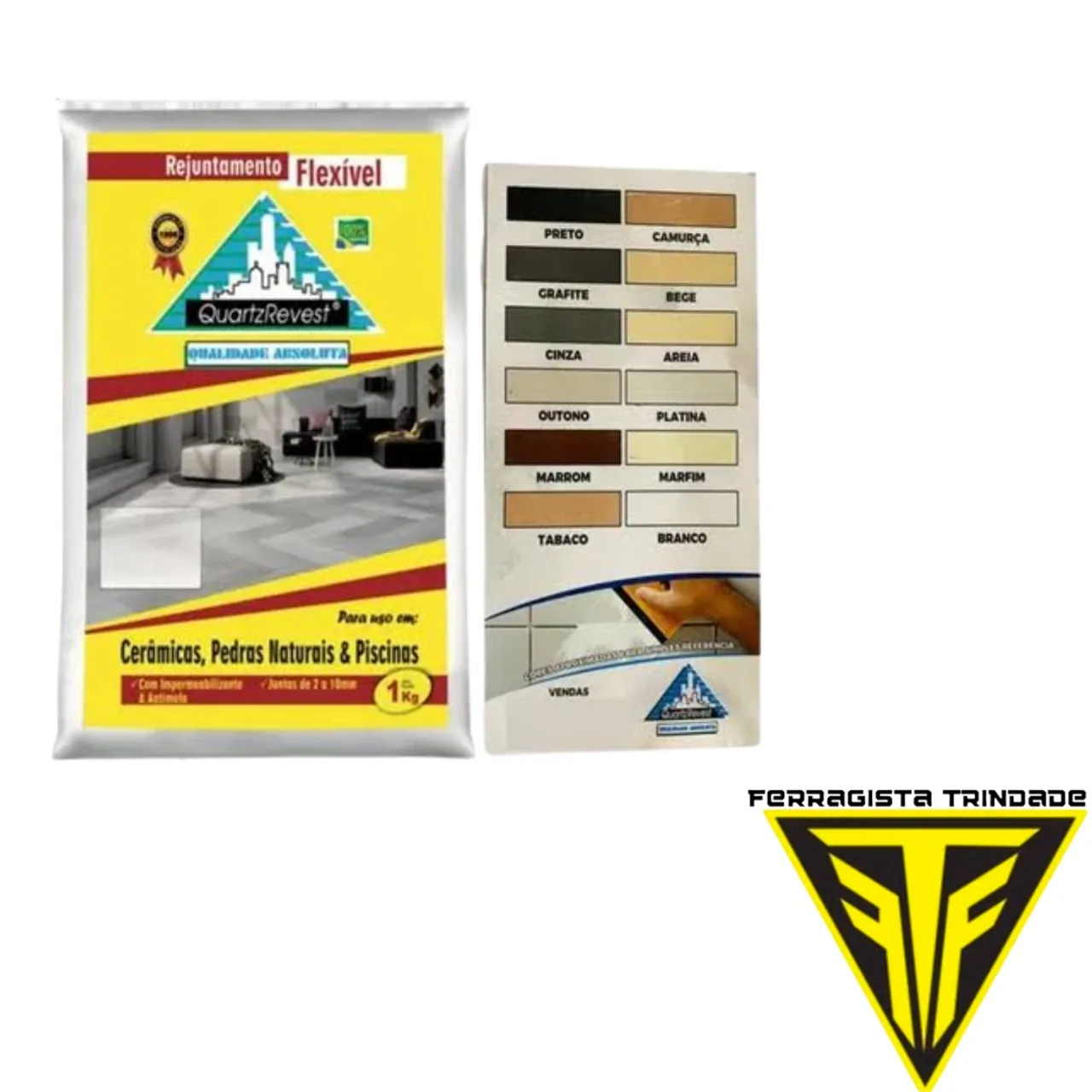 Rejuntamento Flexível QuartzRevest 1kg