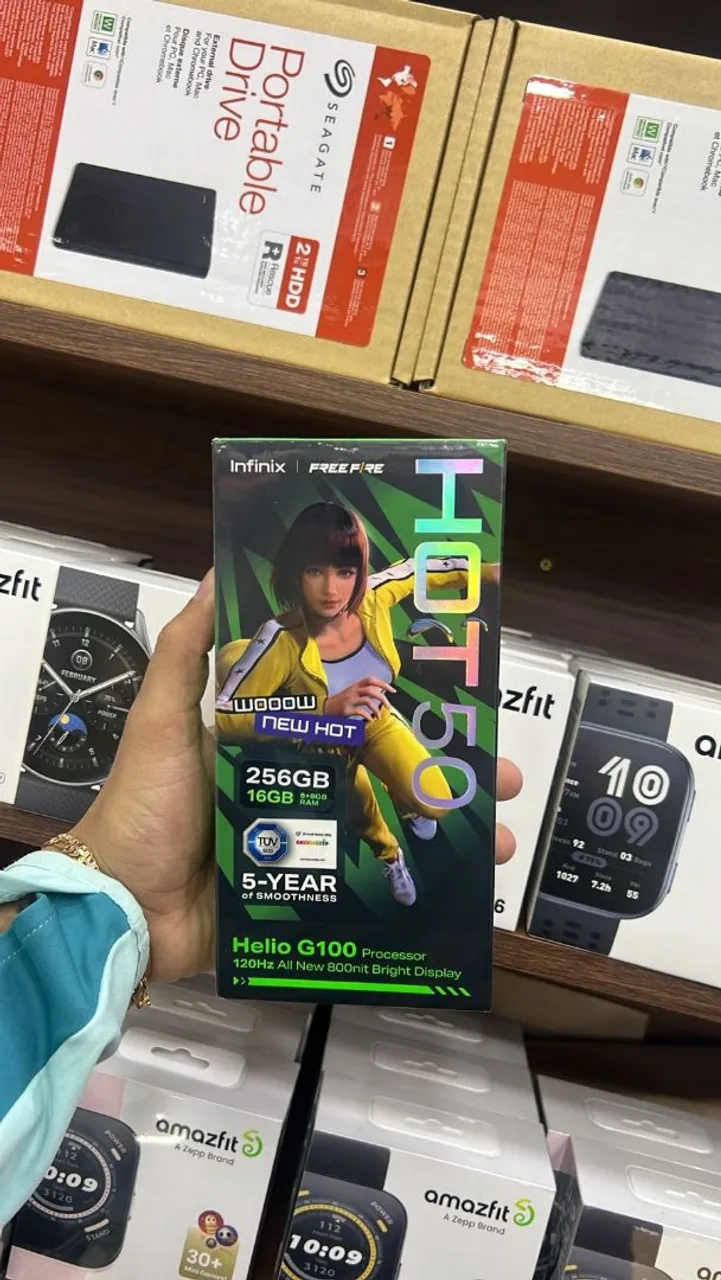 Infinix Hot 50 256GB.Novo.Lacrado.Com garantia e pronta entrega.