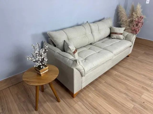 Sofá 3 lugares Creta 2.00m  Produto Novo!! Pronta Entrega!! - Foto 5