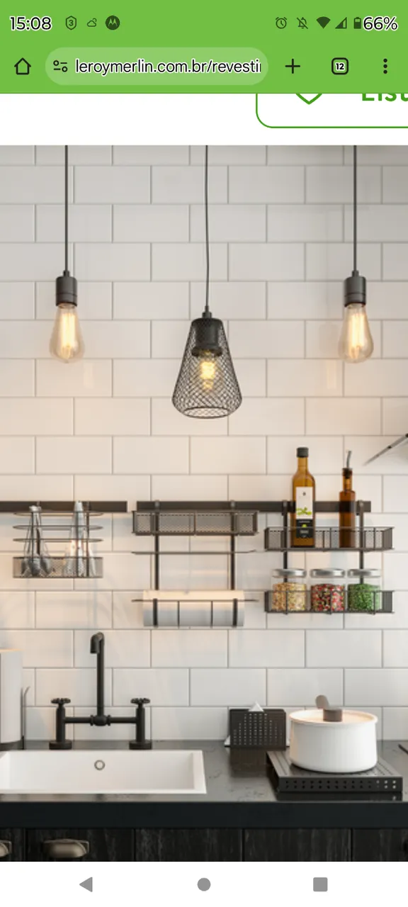 Revestimento metro white 7,5×15,5 marca Eliane