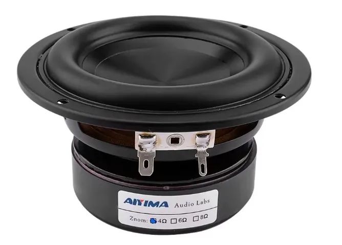 Woofer Aiyima 4 polegadas 100W Hi-Fi