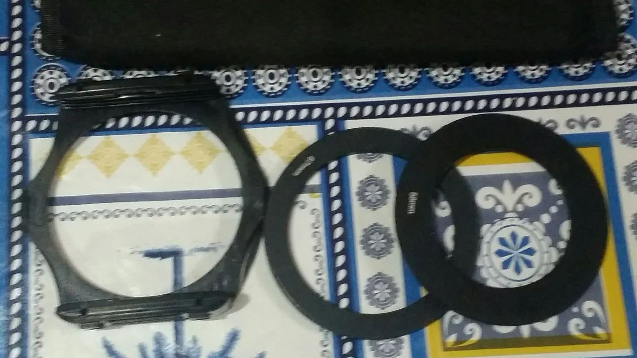 Estojo com filtros  graduado  de gelatina