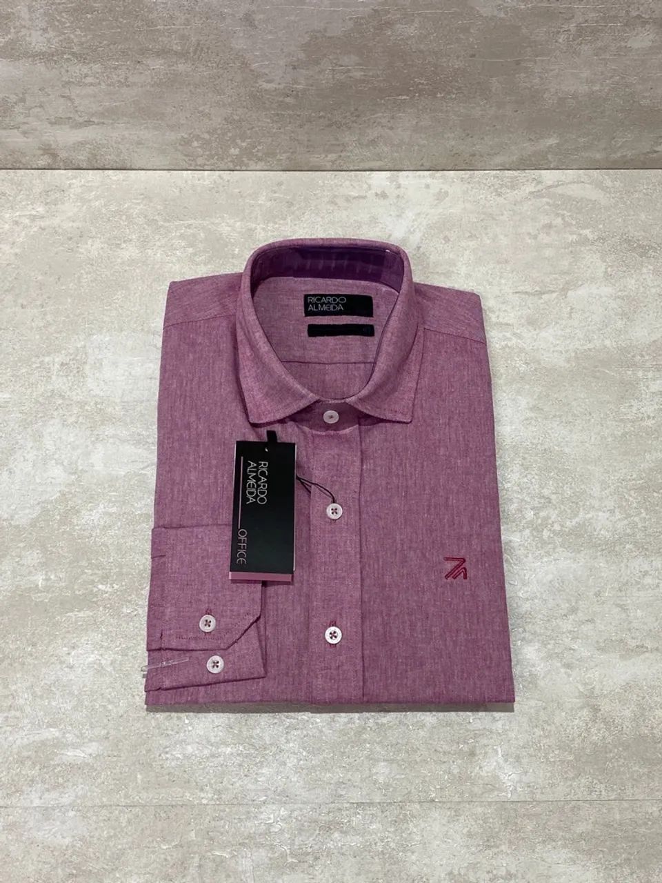 Camisa Social Ricardo Almeida Mangas Longas - Foto 5