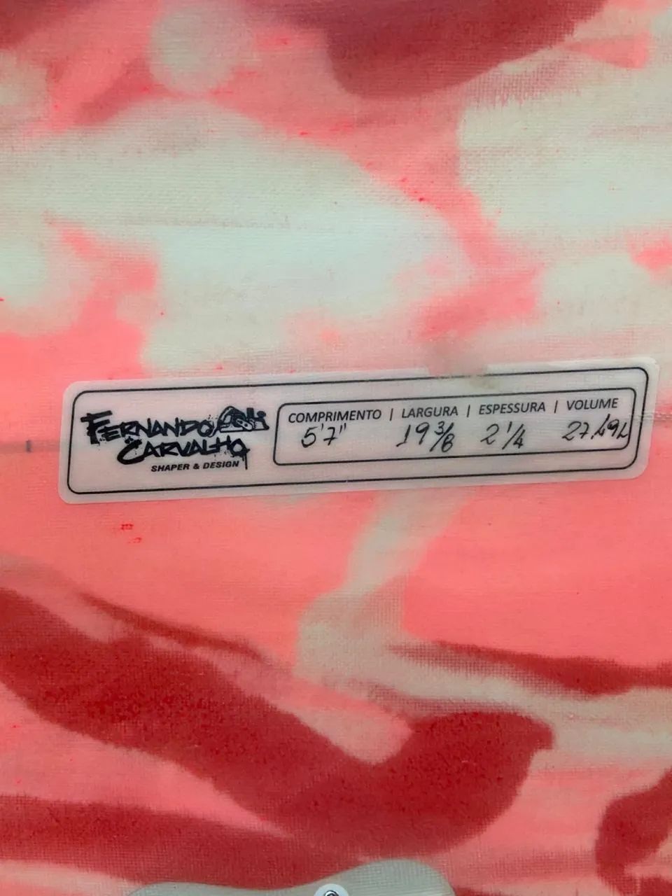 PRANCHA DE SURF 5'7 27,5L EPÓXI - Foto 3