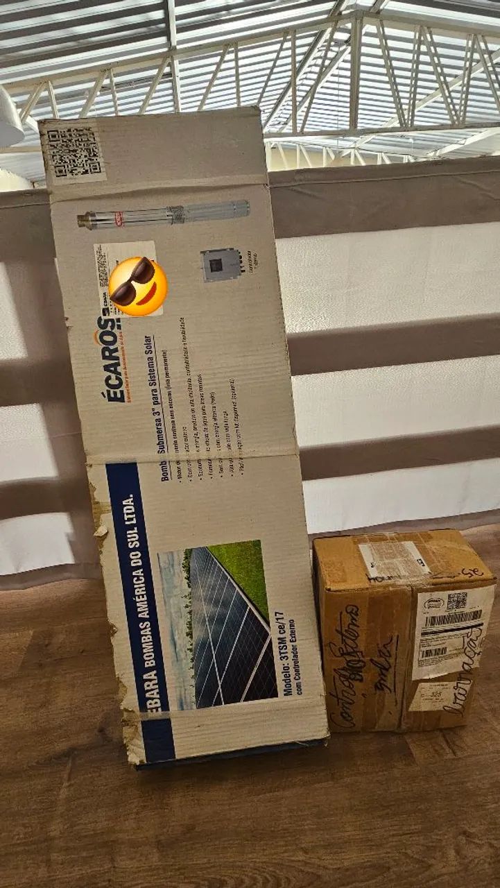 Bomba Ebara Solar Submersa wdm 3'' 17 Estágios 750w 108v<br>Código: 34634Marca