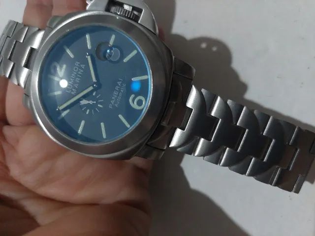Relogio Paner Luminor Marina Automatico Novo - Foto 5