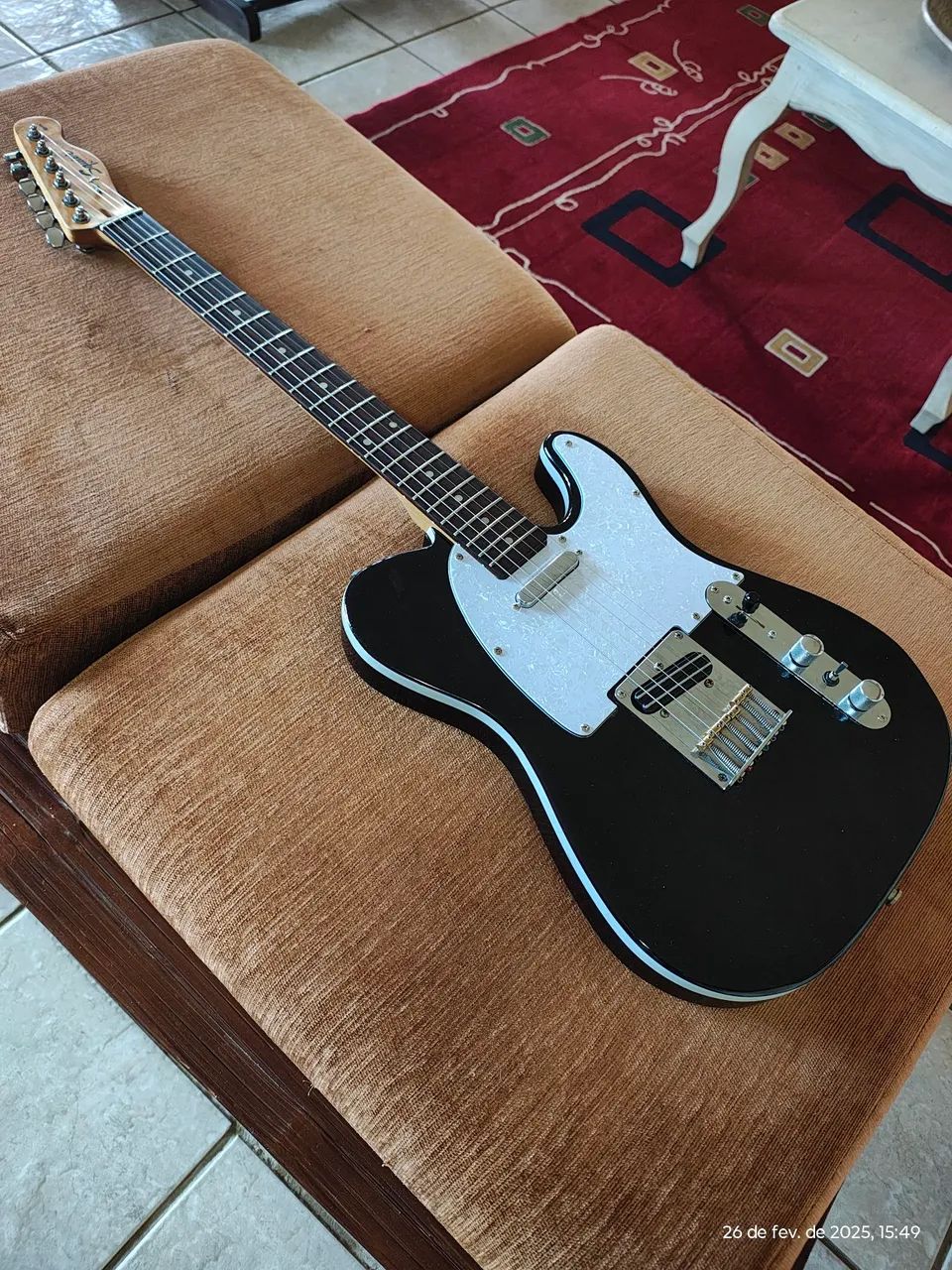 Guitarra telecaster squier afinity (leia o anuncio) - Foto 5