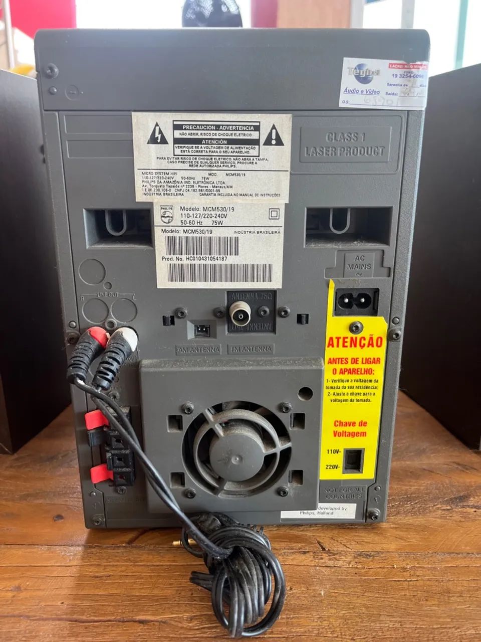 Aparelho de som Micro System Philips MCM530 - Foto 5