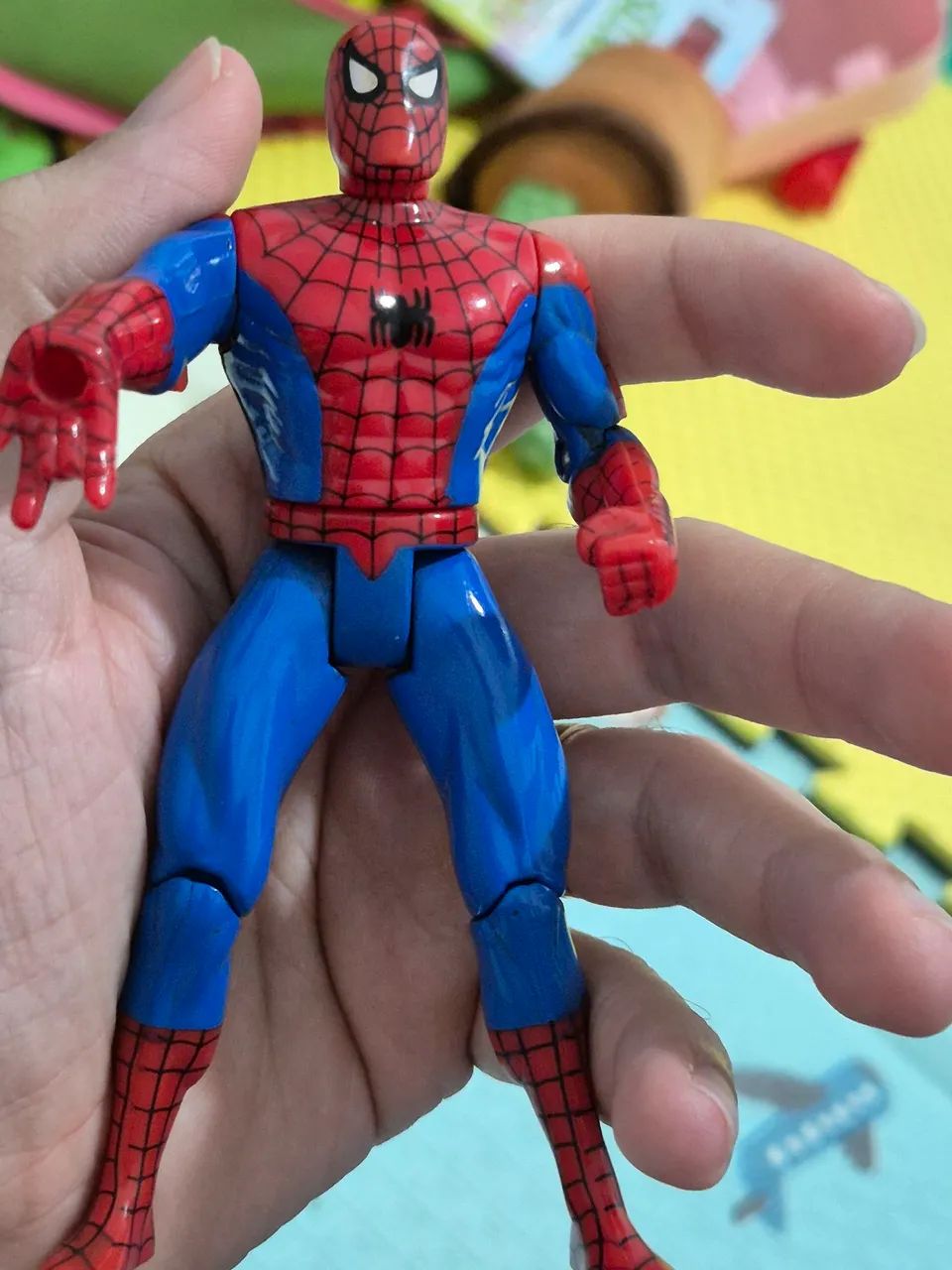 Boneco homem aranha e dr octopus