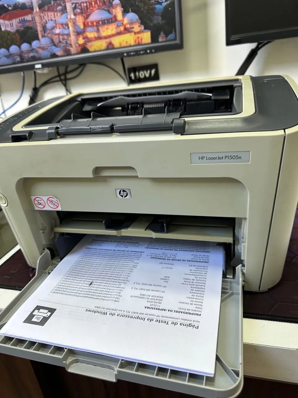 Impressora HP LaserJet P1505n