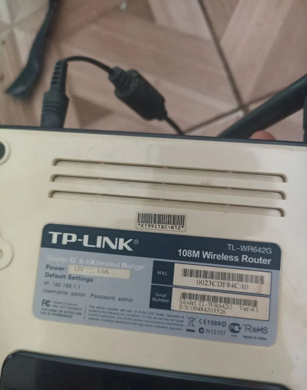 Roteador Wireless 108M TL-WR642G  - Foto 3