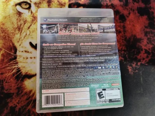 Jogo Game - Pes 2010 Ps3 - Playstation 3- Midia Fisica - Foto 3