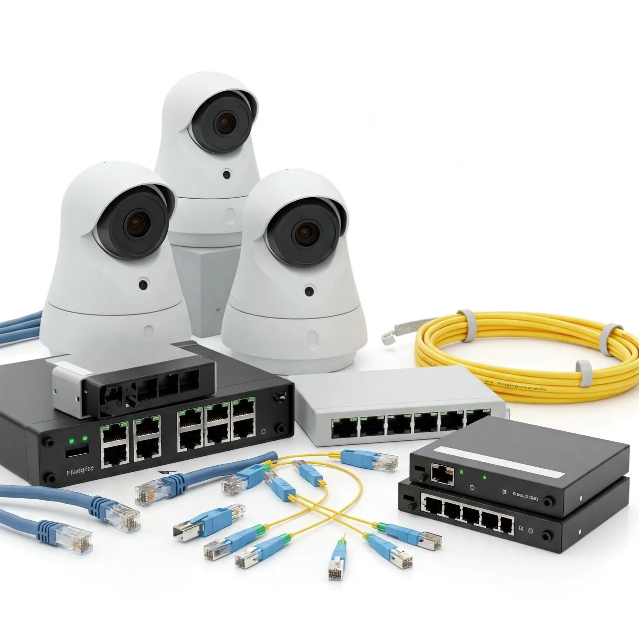Rede para computadores e câmeras IP - Foto 2
