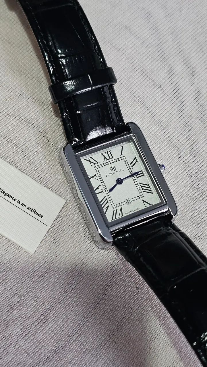 Relógio Pablo Raez "Cartier" Tank - Novo s/ Caixa - Foto 2