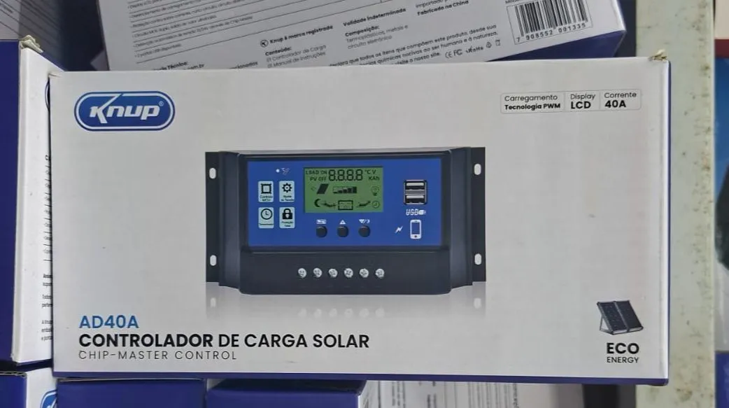 Controlador de Carga Solar AD40A Knup