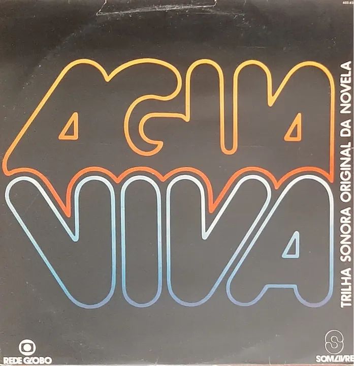 Lp Vinil: Trilha Sonora da novela Água Viva 