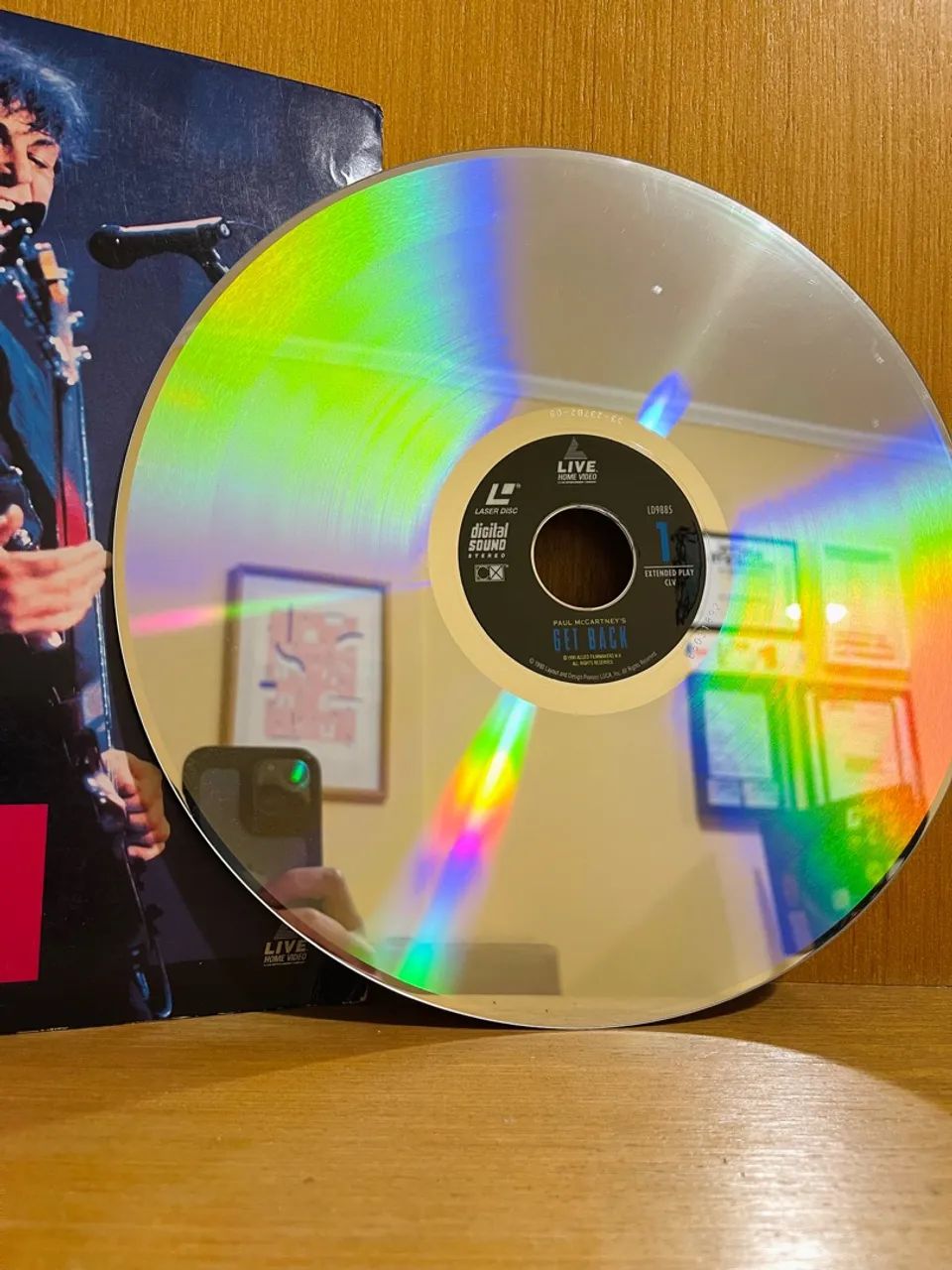 Paul McCartney Get Back Laser Disc LD importado - Foto 3