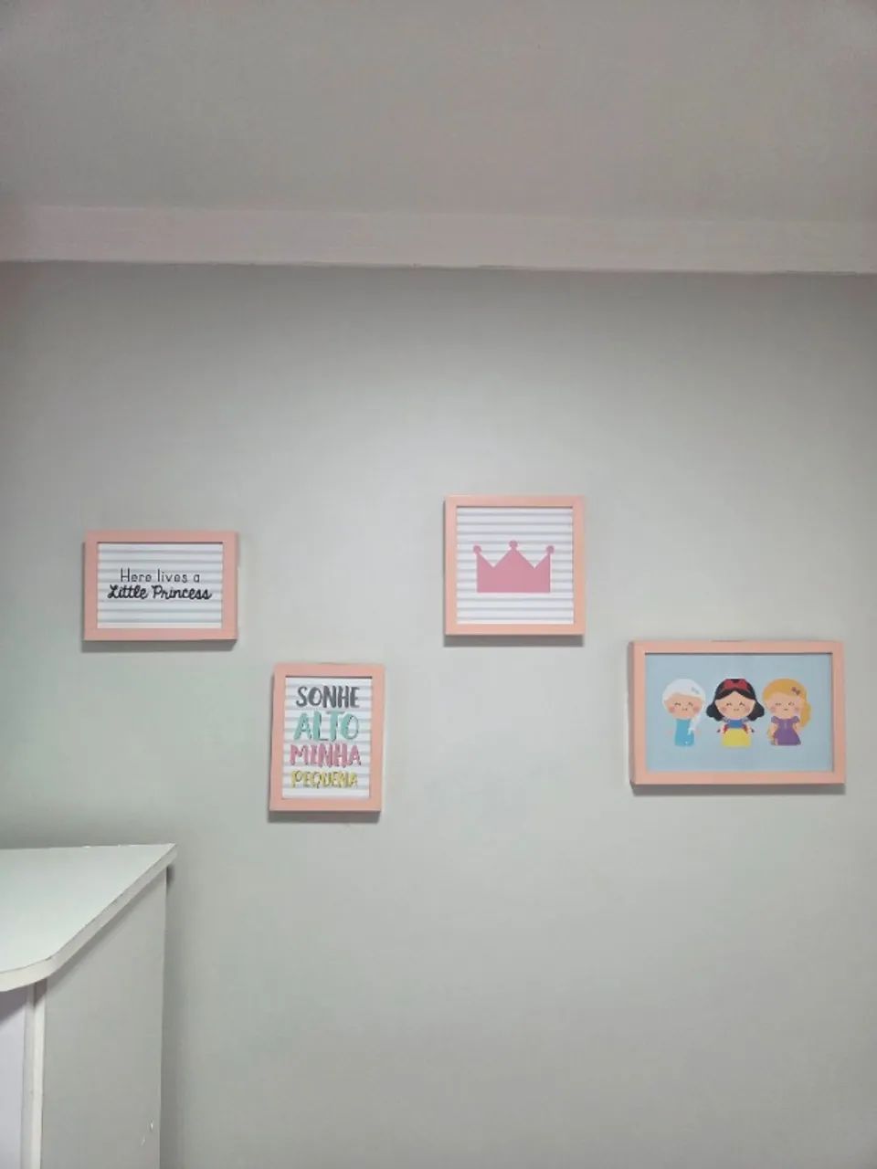 Kit 4 Quadros Infantis