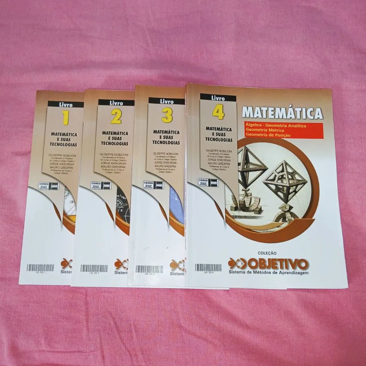 Livros Pré-Vestibular Matemática - Coleção Objetivo 