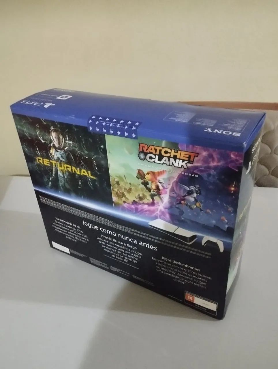 Ps5 slim - Novo - Lacrado - Foto 3