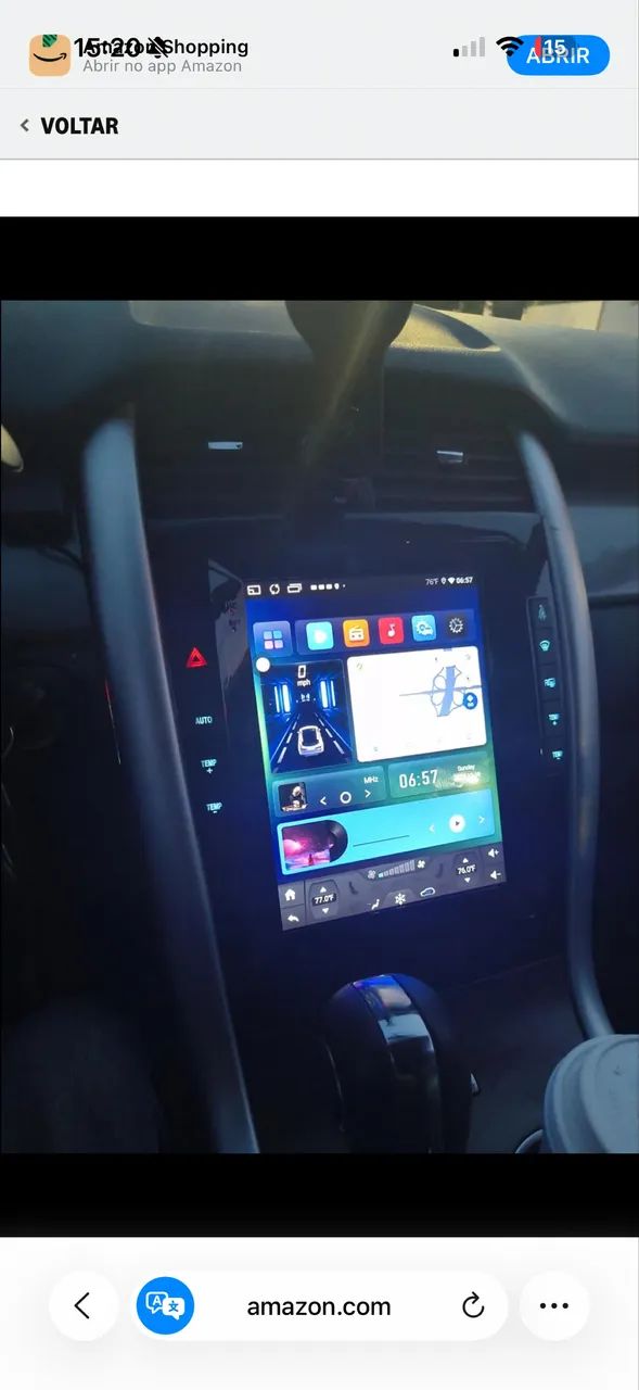 Central Multimídia Ford Edge 11/14