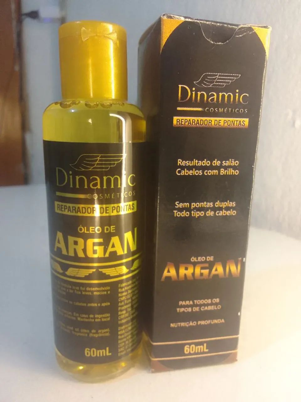 Óleo de Argan para reparação de pontas - Dinamic