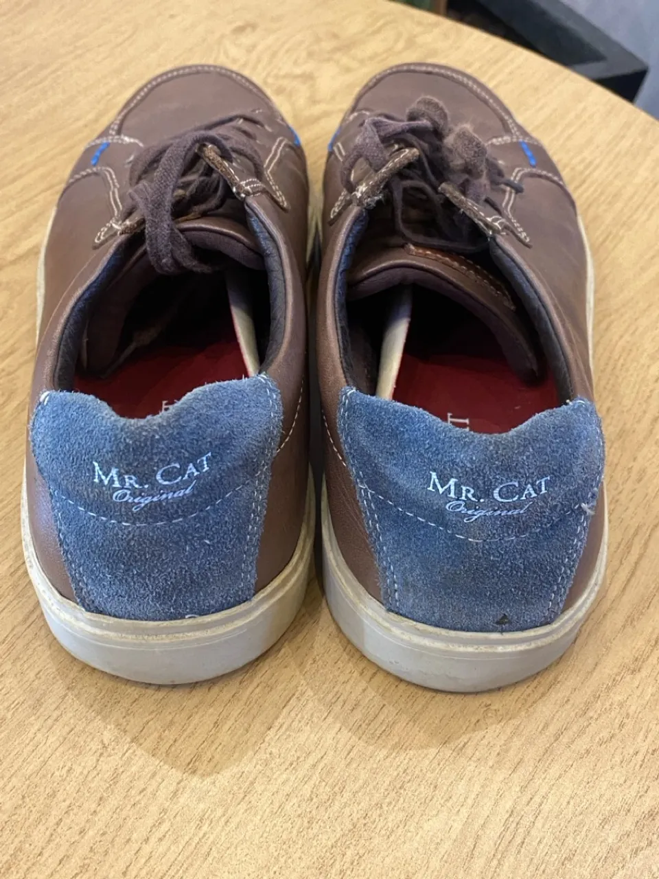 2 pares de calçado MR CAT masculino tamanho 42 couro
