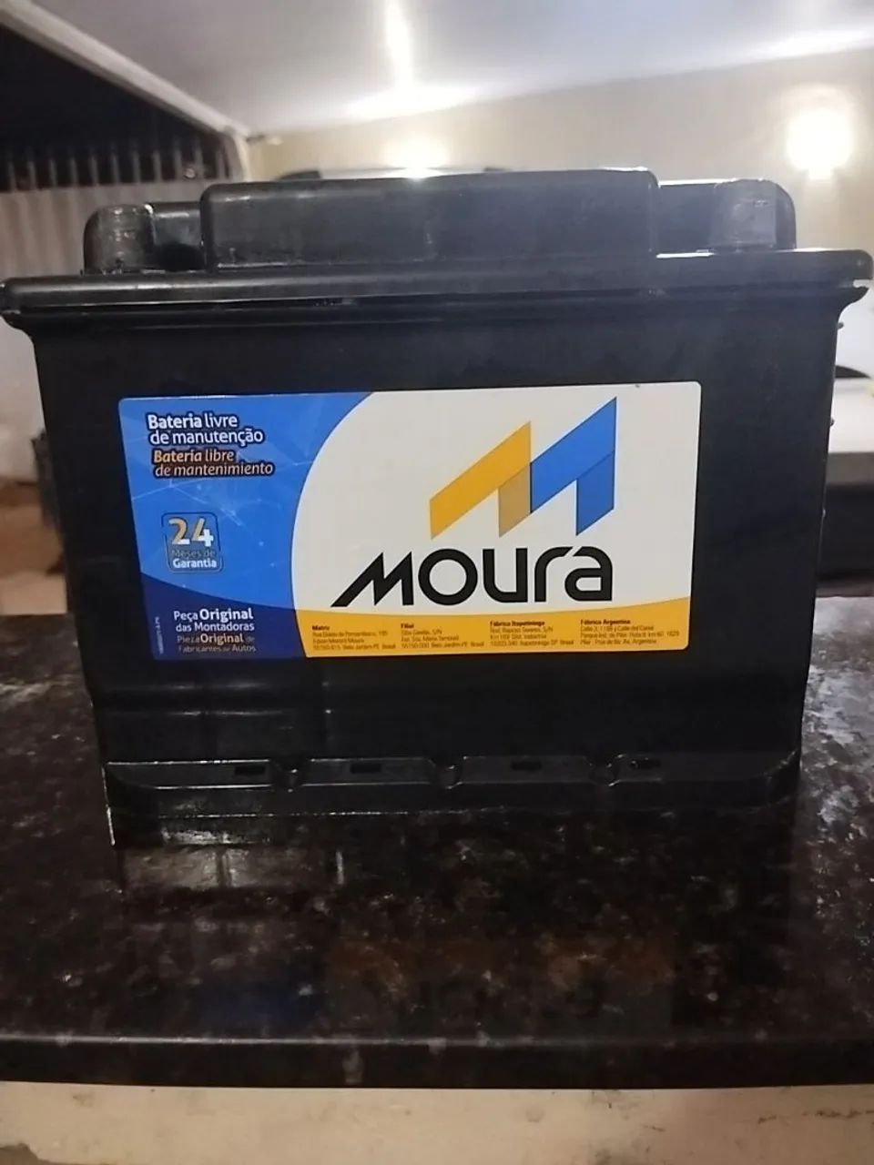 Bateria Moura de 60 amperes usada boa só 149,00 a base de troca. - Foto 3