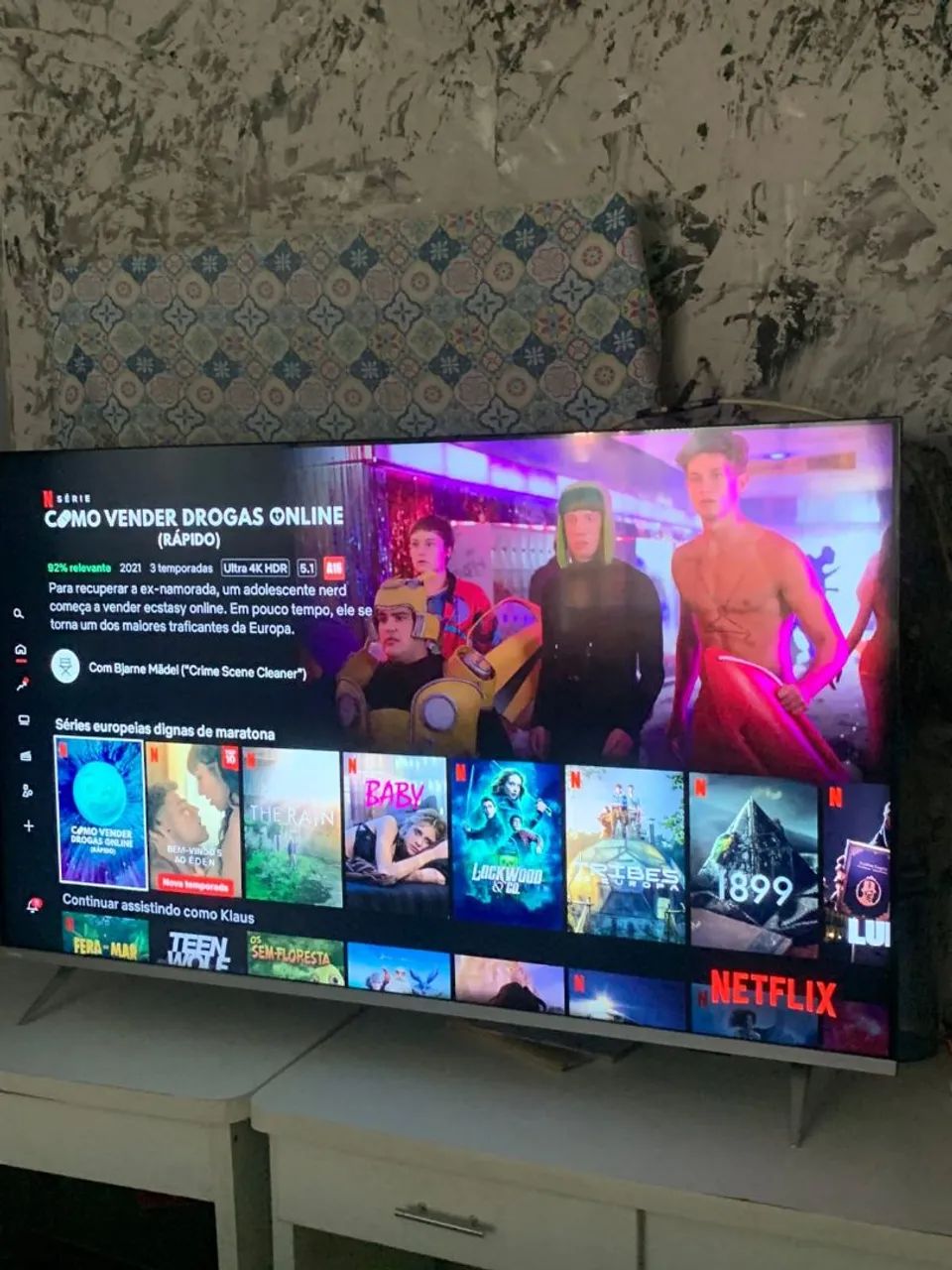 Tv smart 58 Philips para consertar ou retirada de peças  - Foto 2