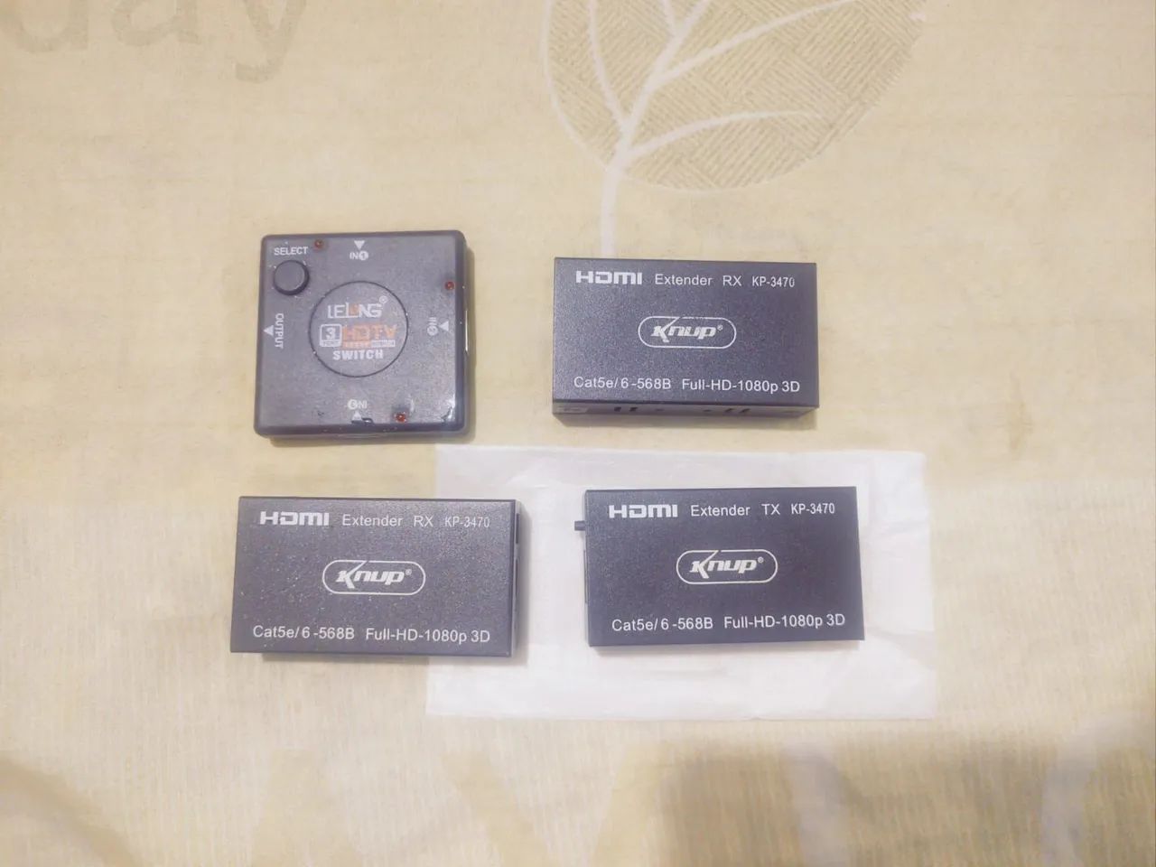 Extensor HDMI Knup KP-3470 Full HD 1080p 3D