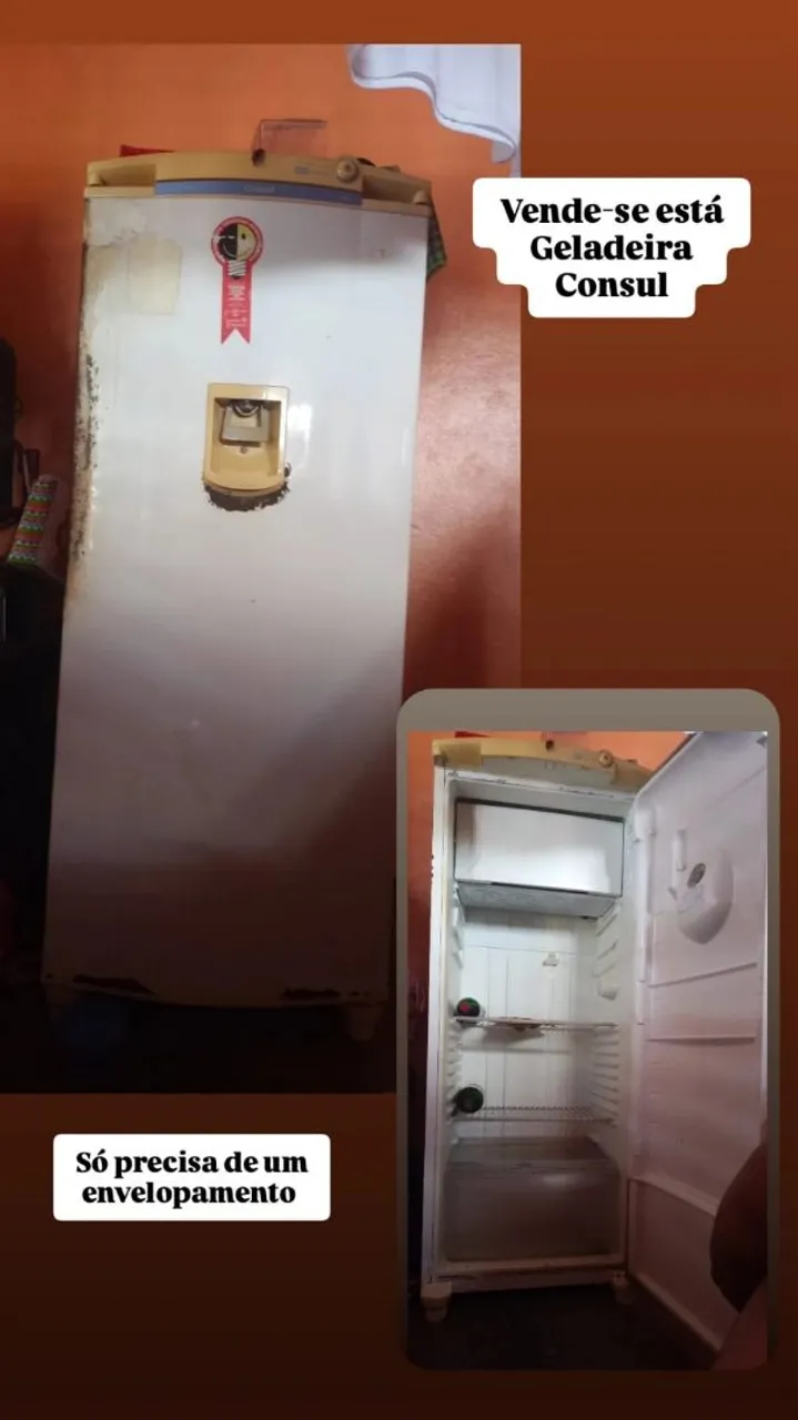Geladeira Consul - Necessita envelopamento