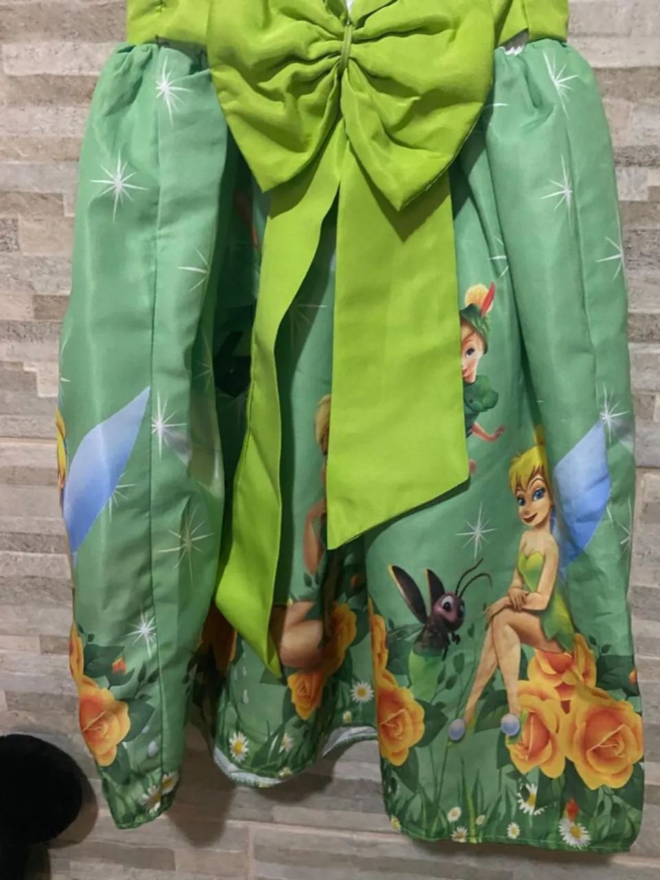 Vestido Infantil Peter Pan Temático - Foto 2