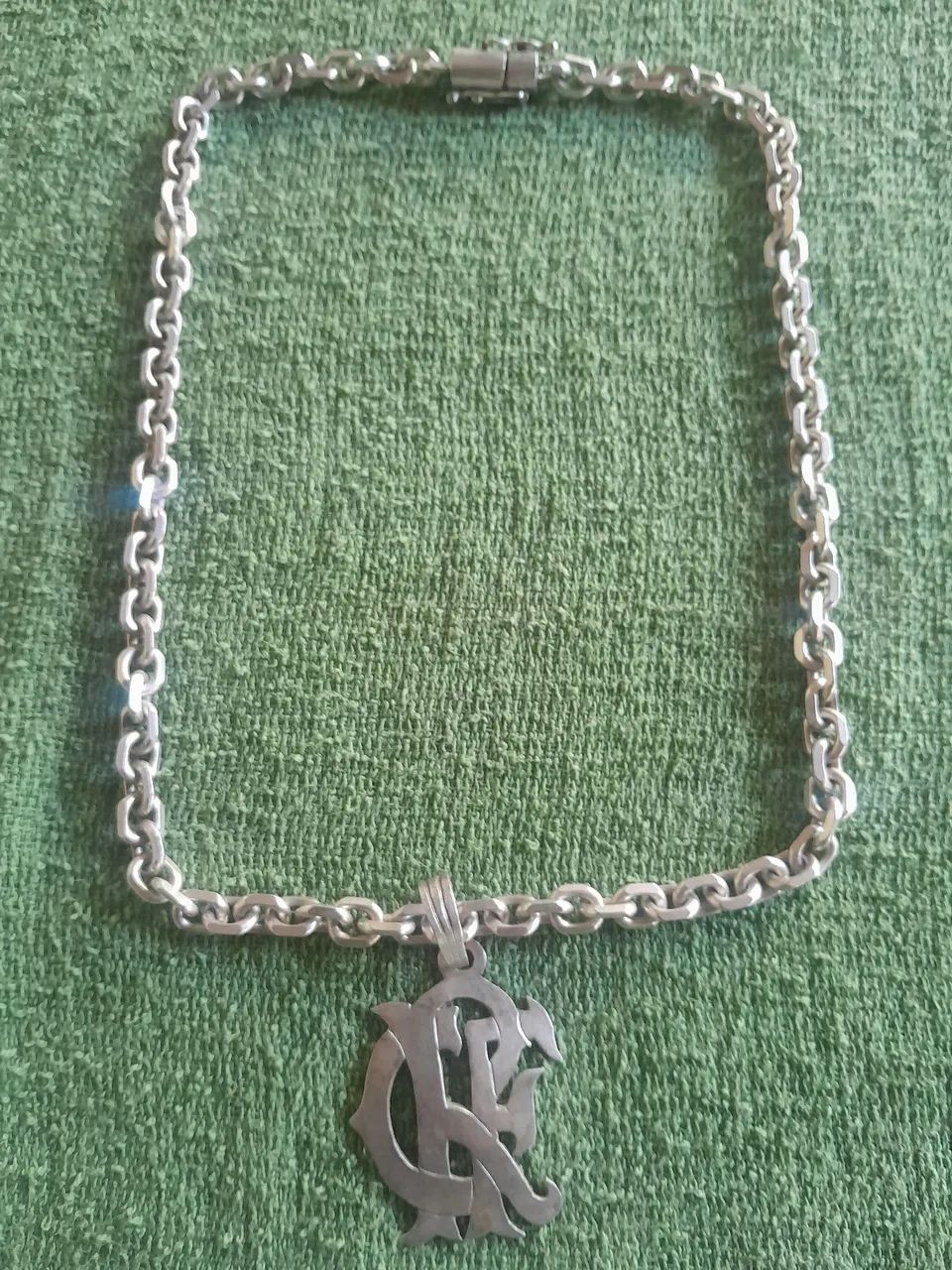 Corrente de prata 950, com pingente personalizado  - Foto 3