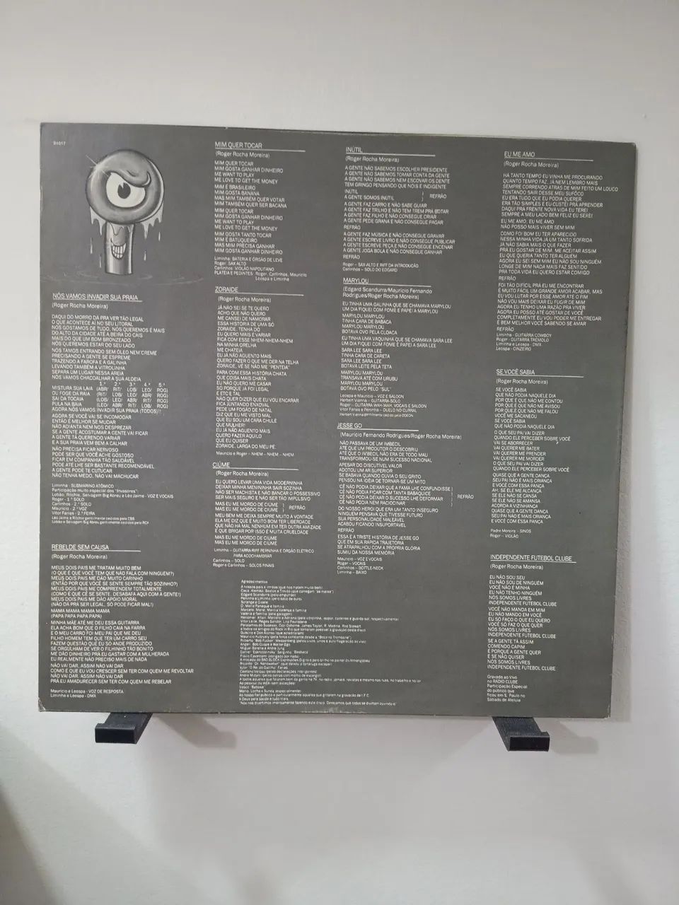 LP - Disco de Vinil - Ultraje a Rigor - Nos vamos invadir sua praia - 1990 - Foto 4