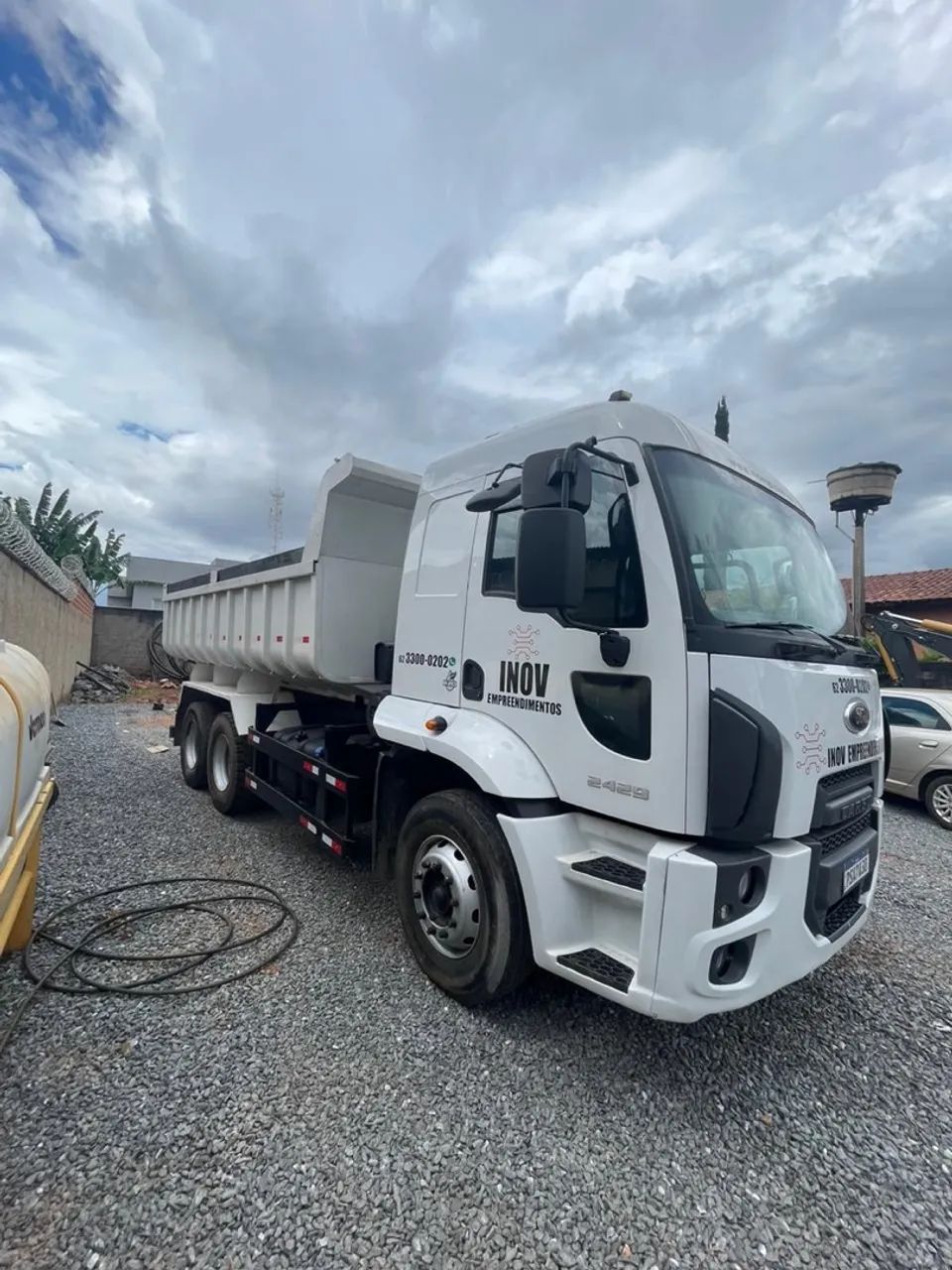 CAMINHÃO CAÇAMBA FORD CARGO 2429 - Foto 4