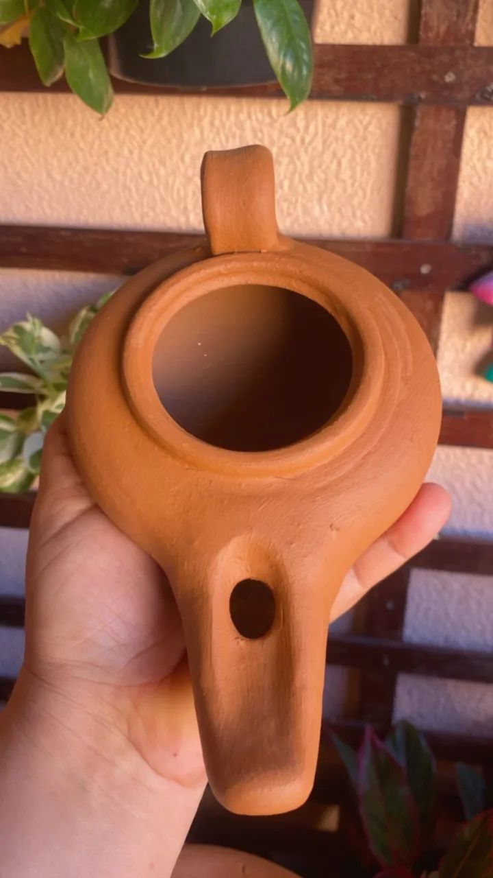 Lamparinas de barro 